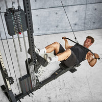 ATX® Trinity Tower Latzugstation 3 in 1 Rudern im Liegen mit einer Latzugstange