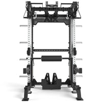 ATX® Multi Pull Half Rack mit 2 x 110 kg Steckgewichten Frontansicht