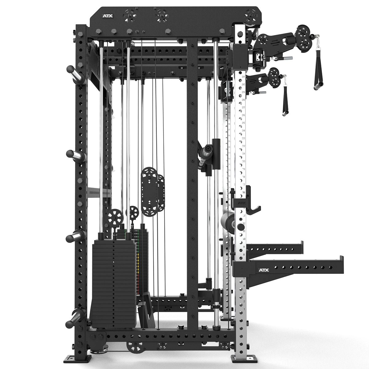 ATX® Multi Pull Smith Rack Seitenansicht