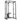 ATX® Power Rack PRX-520-XS mit Latzug 100 kg Steckgewichte