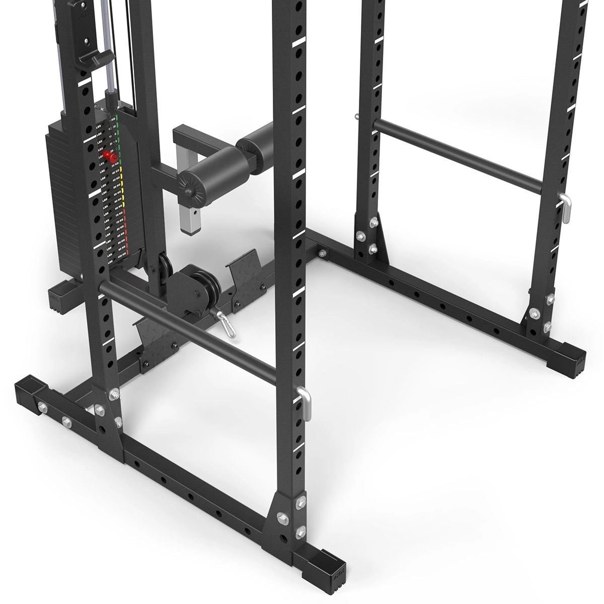 ATX® Power Rack PRX-520-XS mit Latzug 100 kg Steckgewichte Pin Pipe Safeties