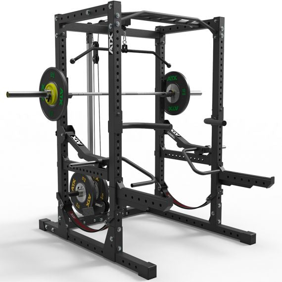 ATX® Power Rack 710 - with plate load lat pulldown