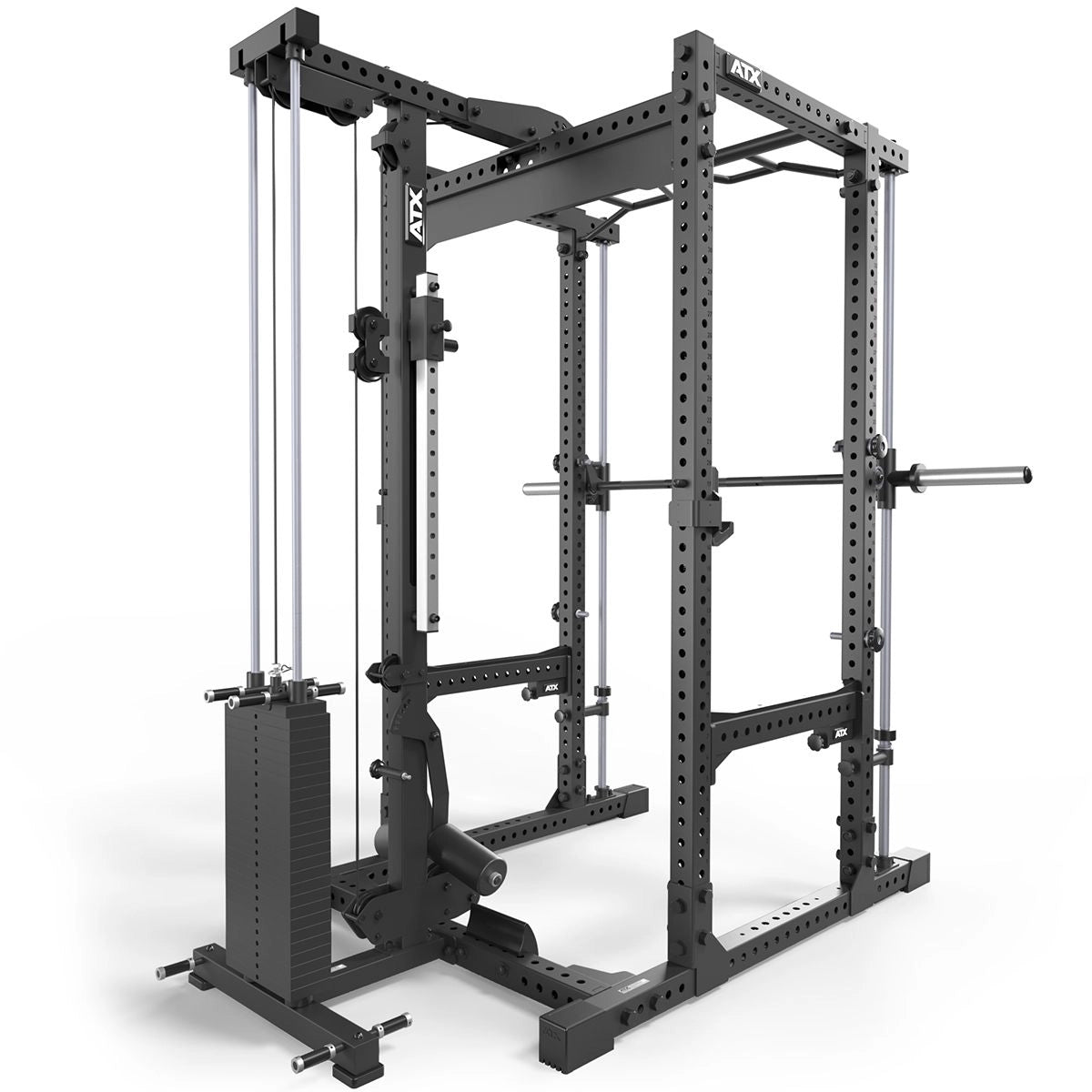 Power Rack mit Kabelzug