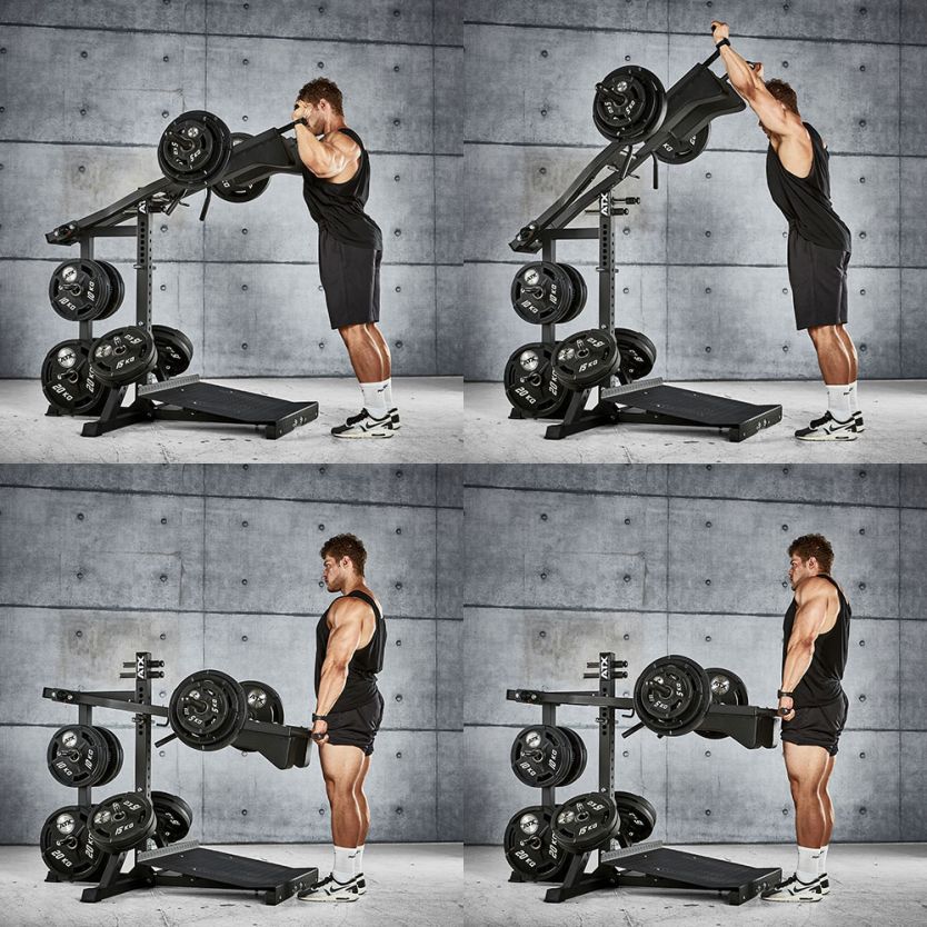 ATX® Lever Arm Squat Pro - Viking Press Beispielübungen 2