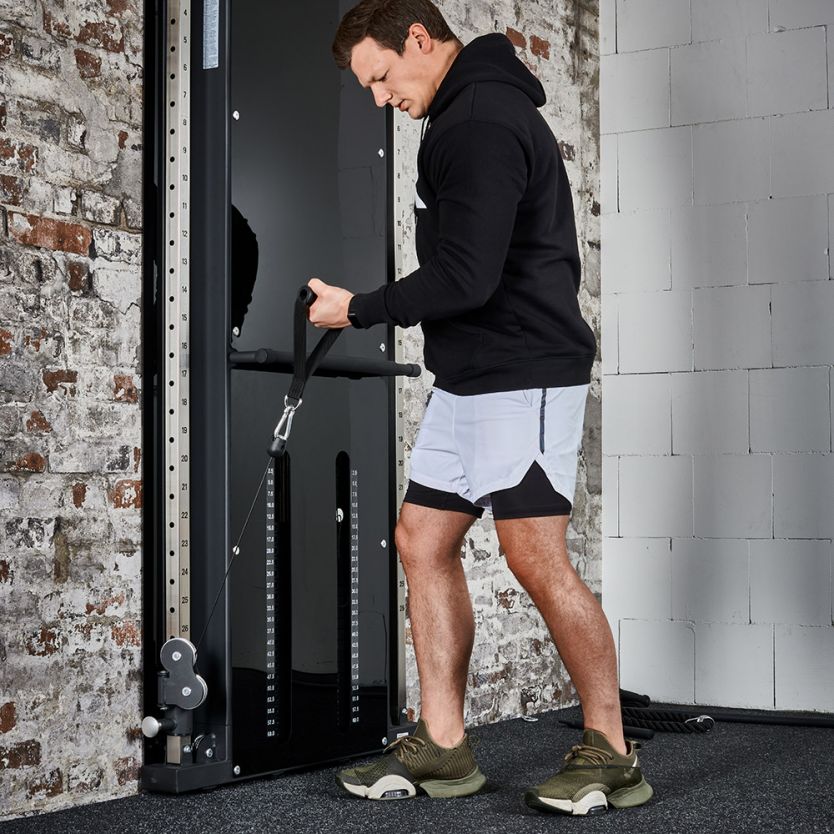 ATX® Dual Wall Pull Station - 2 x 60 kg plug-in weights