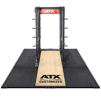 ATX® Gewichtheberplattform 3 x 3 m - Customize – Classic Wood Ideal als Unterbau für Power Racks, Squat Racks oder Multipressen