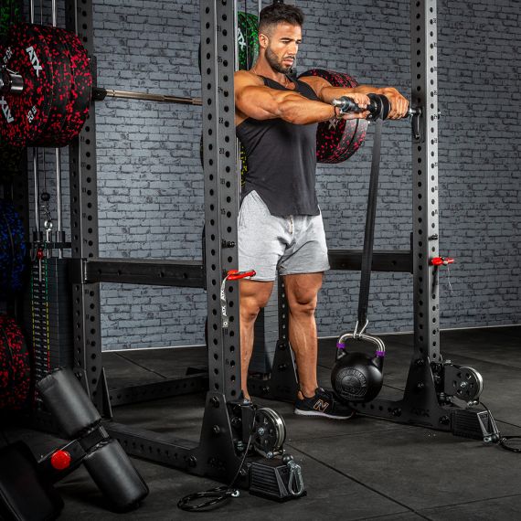 ATX® Rackable Wrist Roller Set - forearm trainer set