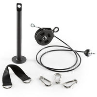 Cable Pulley - Set Zugrolle, mit Seil und Ladepin.
