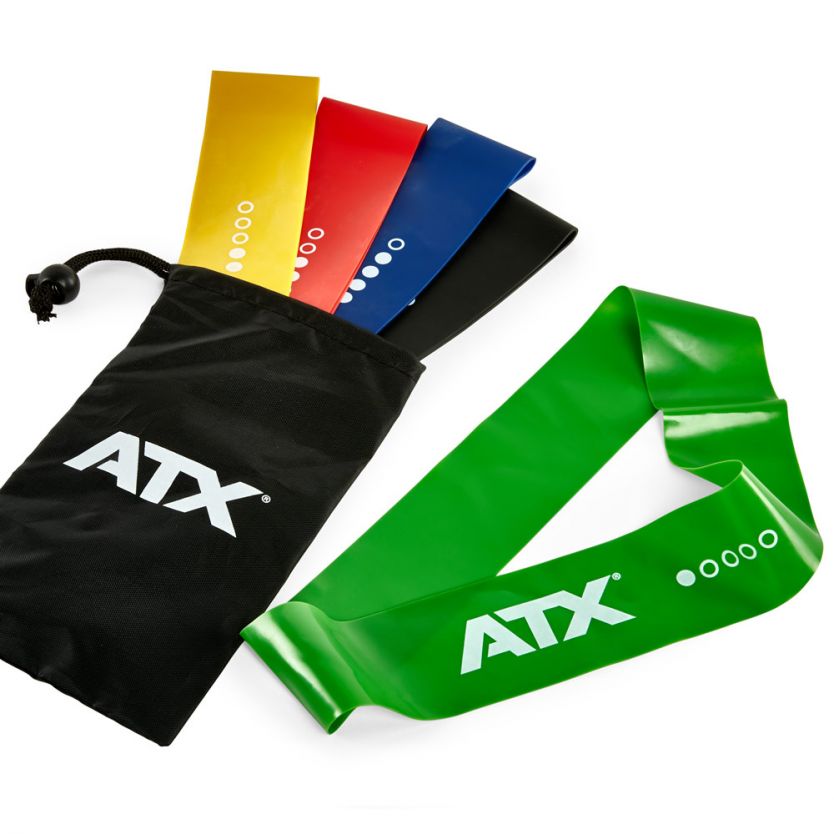 ATX® Mini Loop bands in 5 strengths
