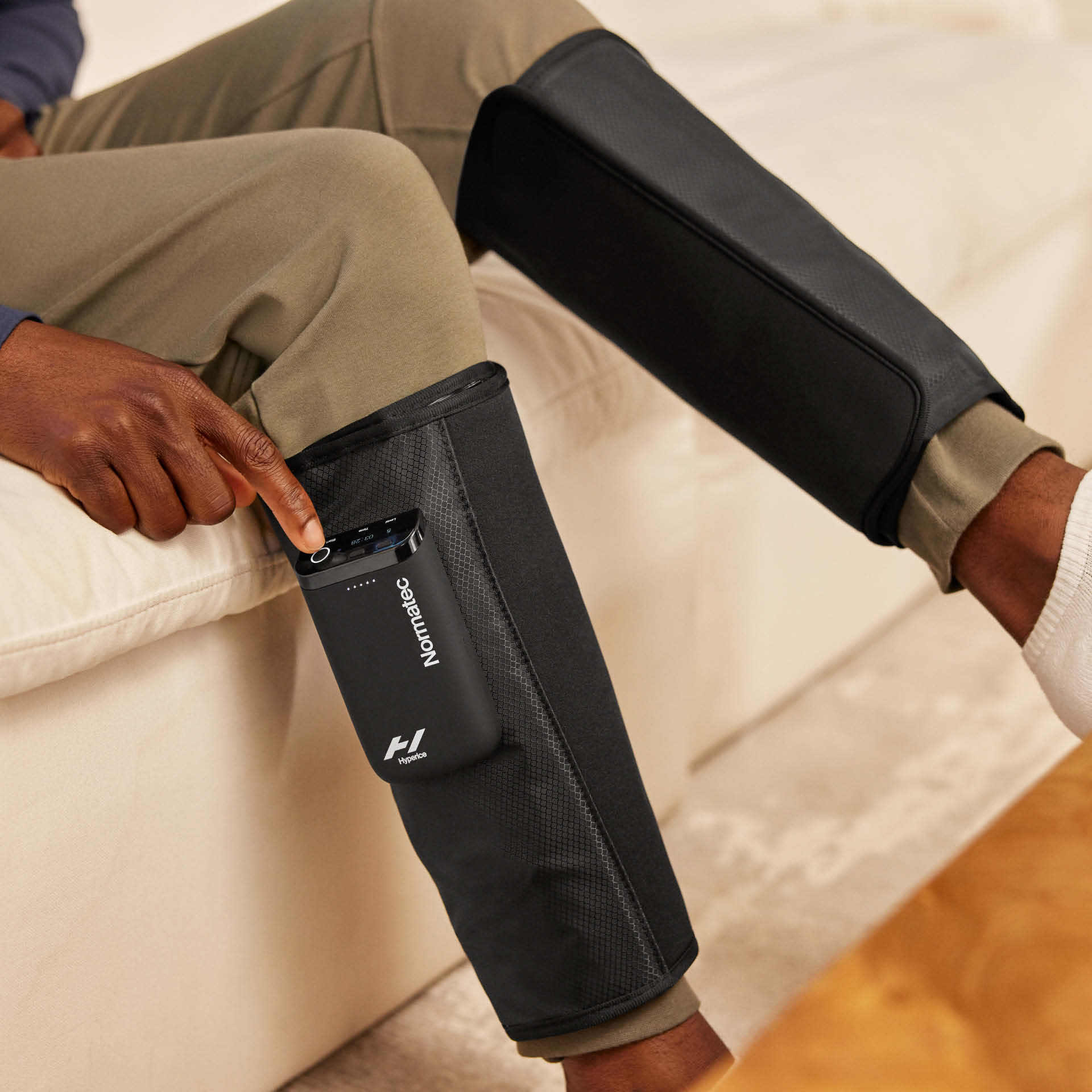 Normatec - Lower Legs Akkulaufzeit: Bis zu 3 h