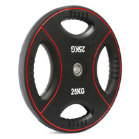 Polyurethan 4-Grip Hantelscheiben 30 mm - 25 kg