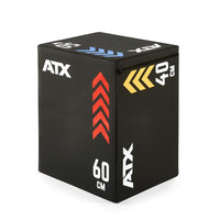ATX® Soft Plyo-Box Sprungbox 40 x 50 x 60 cm professionelle Soft-Sprungbox aus der ATX® - Serie