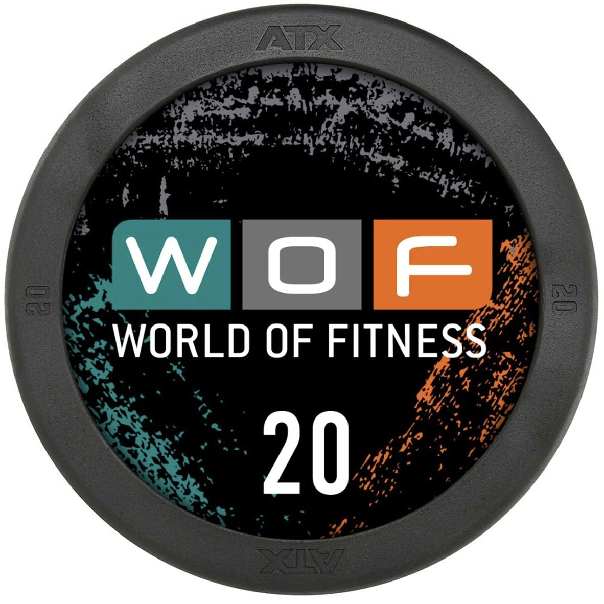 Rubber Dumbbell PRO-Style World of Fitness