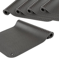 Profi Gymnastikmatte schwarz Set - 5 Stück