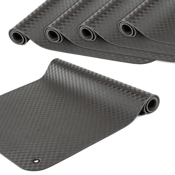 Profi Gymnastikmatte schwarz Set - 5 Stück