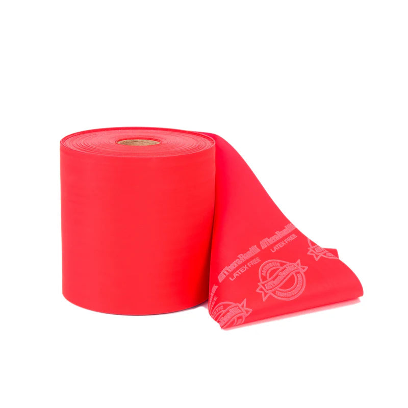 TheraBand latexfrei 45 m - rot mittel