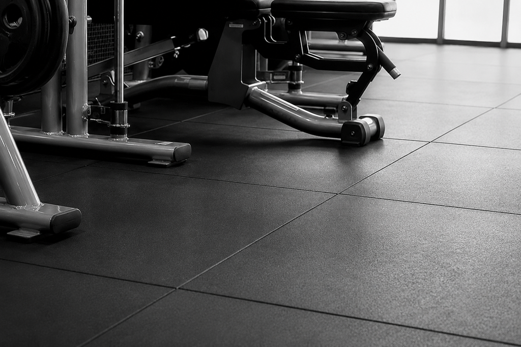 Sportboden im Fitnessstudio