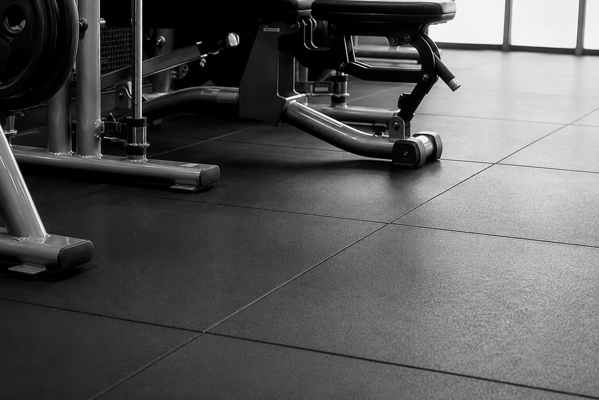 Sportboden im Fitnessstudio