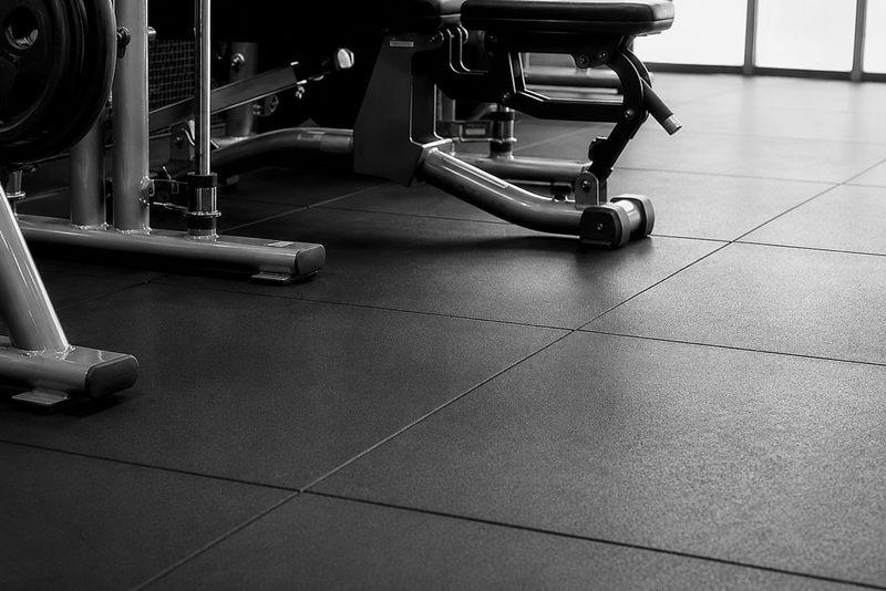 Sportboden im Fitnessstudio