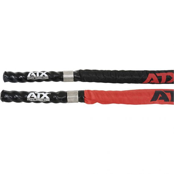 ATX® Nylon Protection Rope / Tau 15 Meter - Red   Endgriffe mit Stahl-Klemmring, verhindert das Ablösen der Endgriffe