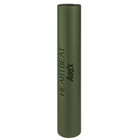 AIREX® Yogamatte Heartbeat 183 x 61 cm Farbe: Olive zusammengerollt