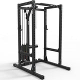 ATX® POWER RACK - KOMPLETTSTATION - 720 MIT LATZUGSTATION - STECKGEWICHTE HÖHE 215 cm