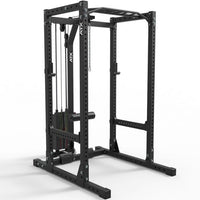 ATX® POWER RACK - KOMPLETTSTATION - 720 MIT LATZUGSTATION - STECKGEWICHTE HÖHE 215 cm