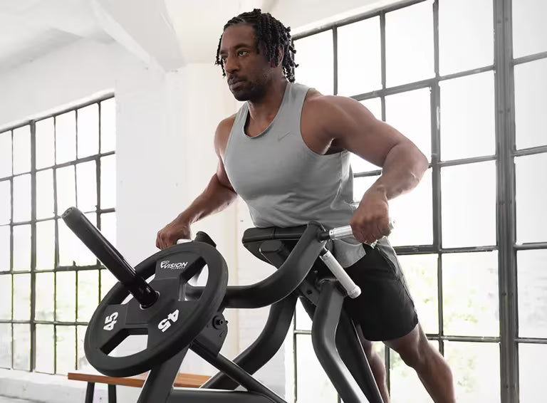 Incline Lever Row - Vision Fitness