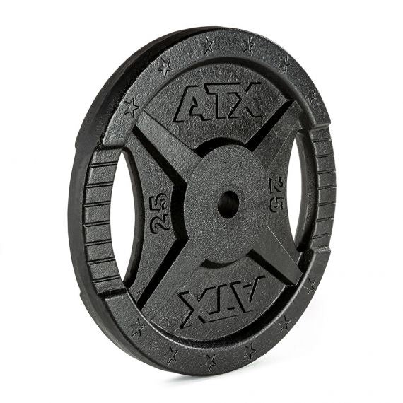 ATX® 2-Grip Hantelscheiben Guss - 30 mm - 0,5 bis 25 kg