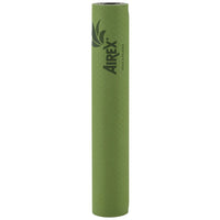 AIREX® Yogamatte ECO Pro 183 x 61 cm Farbe: grün aufgerollt