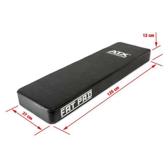  ATX® Fat Pad® - Polster für Flachbank / Drückerbank Maße: Länge 125 cm; Breite 37 cm; Höhe 12 cm