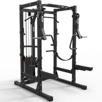 ATX® Power Rack 720 mit Latzug Steckgewichte 115 kg, Jammer Arms, Latzugstange und Sicherheitsablagen