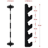 Langhantelablage / Gun Rack - zur Wandbefestigung Maße: Breite: 12,5 cm; Höhe: 72 cm