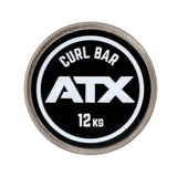 ATX® SZ Stange - Curl Bar Pro mit gestanzten Aluminium ATX® Logos