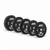 ATX® Bumper Plate Barbell Club - 150 kg Set