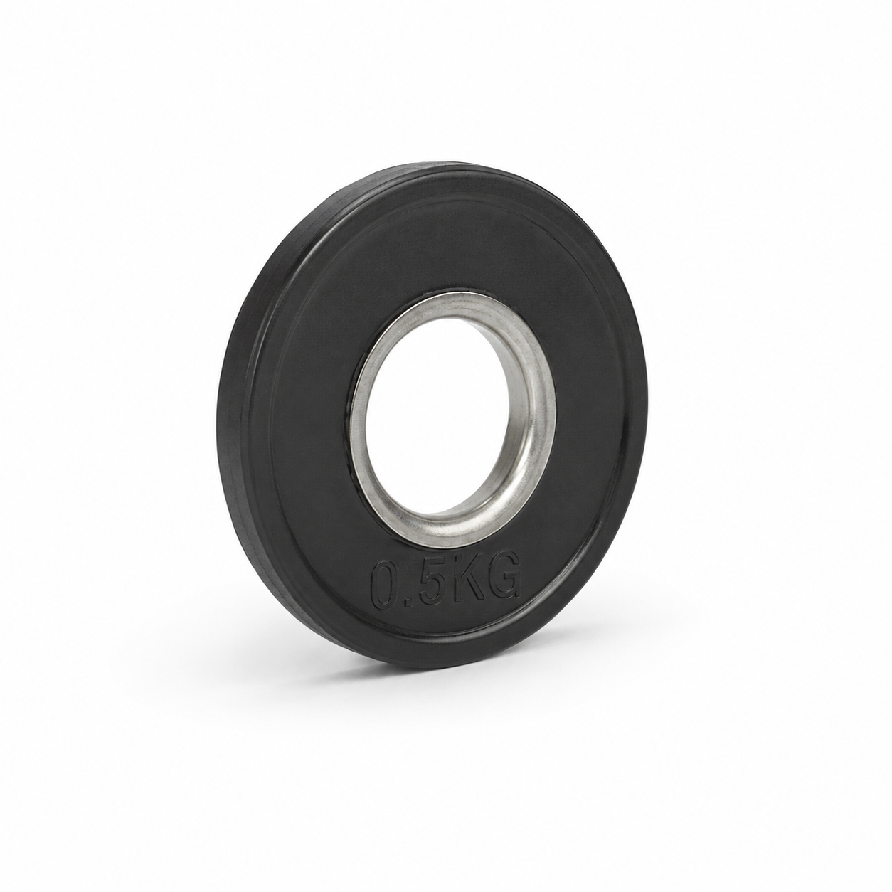 Hantelscheiben Gummi Gripper 50 mm 0,5 kg