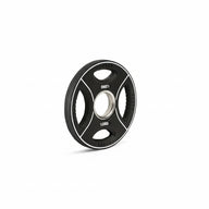 Polyurethan 4 Grip Hantelscheiben 50 mm - 1,25 kg schwarz/weiß