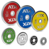 ATX® Powerlifting Hantelscheiben 50 mm 1,25 bis 25 kg