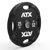 ATX® Polyurethan 4-Grip Hantelscheiben 50mm - 25 kg