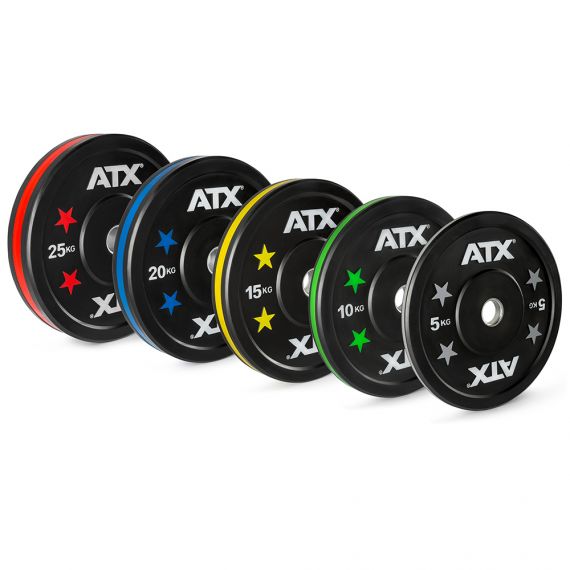 ATX® Color Stripes Bumper Plates alle Scheibengrößen