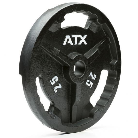 ATX® Hantelscheiben 3-Grip Guss 50 mm - 25 kg