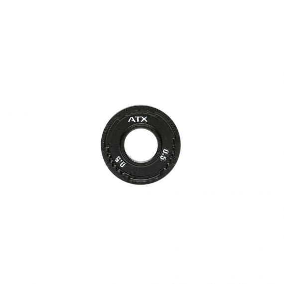 ATX® Hantelscheiben 3-Grip Guss 50 mm 0,5 kg