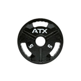 ATX® Hantelscheiben 3-Grip Guss 50 mm 5 kg