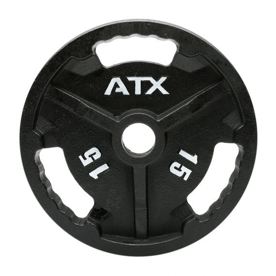 ATX® Hantelscheiben 3-Grip Guss 50 mm 15 kg