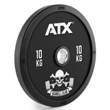 ATX® Barbell Club Bumper Plates Hantelscheiben 50 mm 10 kg