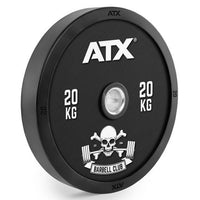 ATX® Barbell Club Bumper Plates Hantelscheiben 50 mm 20 kg