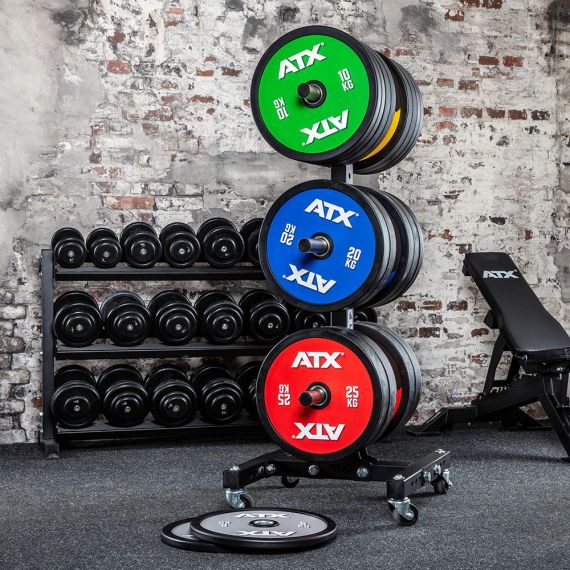 ATX® Bumper Plate Color Code - 150 kg Hantelscheiben Set