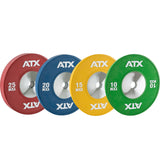 ATX® HQ Bumper Plates Hantelscheiben Set – 140 kg