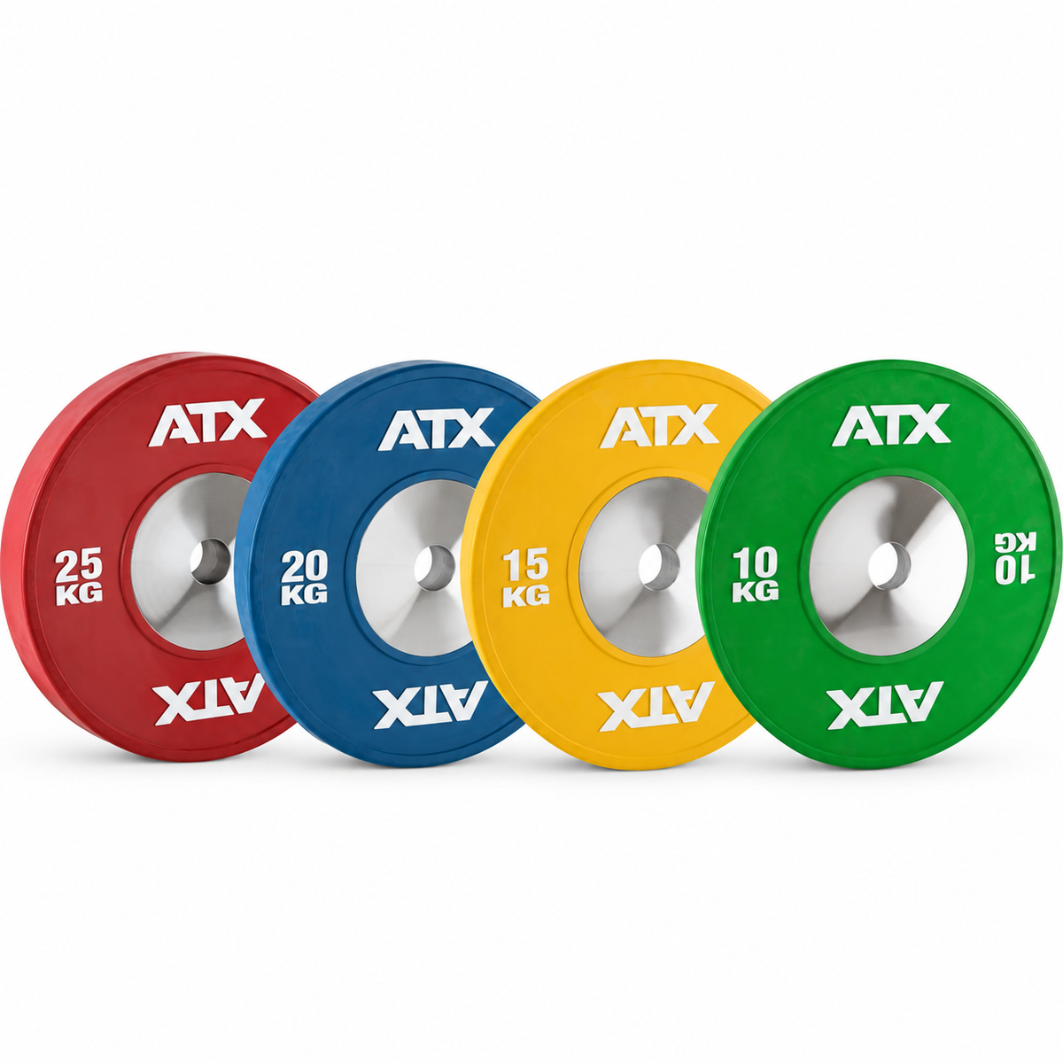 ATX® HQ Bumper Plates Hantelscheiben Set – 140 kg
