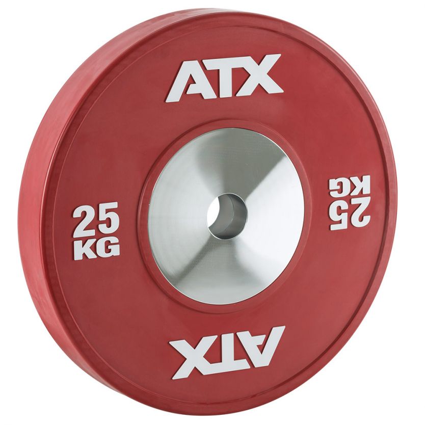 ATX® HQ Bumper Plates Hantelscheibe 25 kg - rot